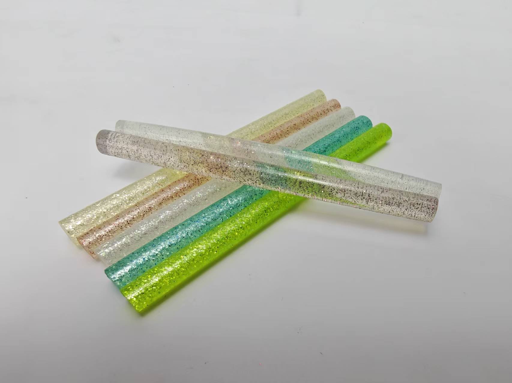 Colored Glue Sticks, Transparent Glitter Series HC20